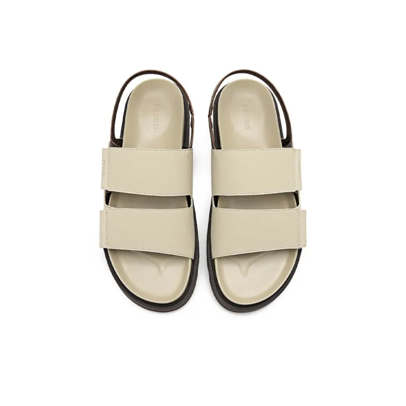 PEDRO Beach Sandals Men Black/Sand-8