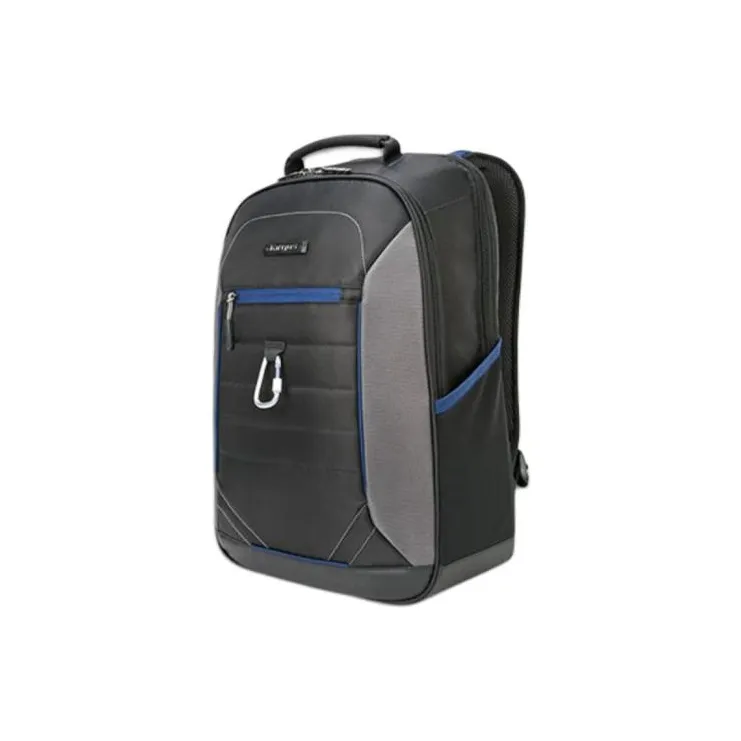 TARGUS Nylon Fabric Backpack Medium Size Unisex Black-2