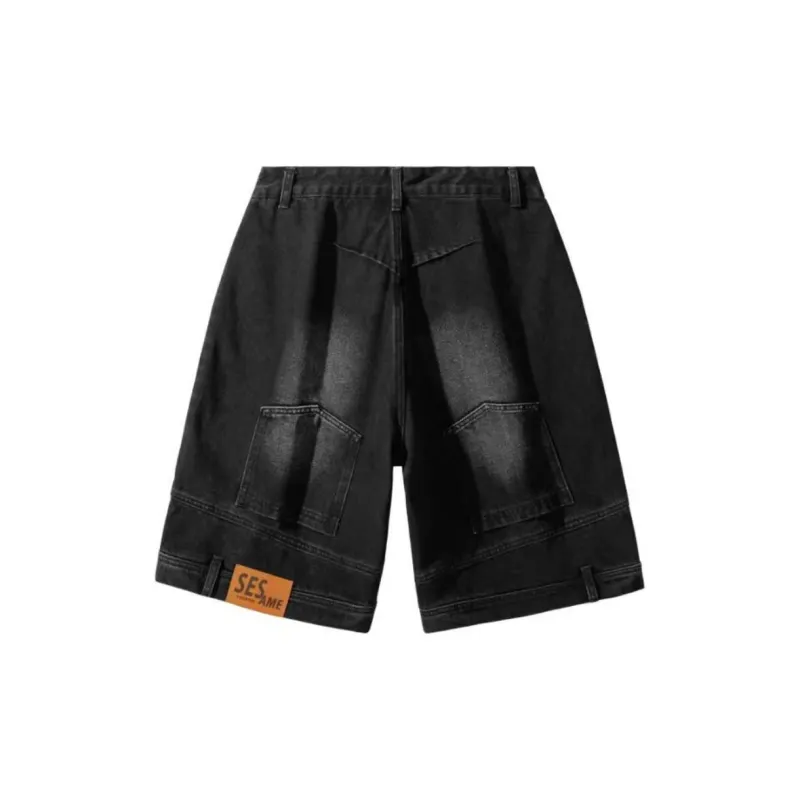 TYPERIGHTER Denim Shorts Unisex-1