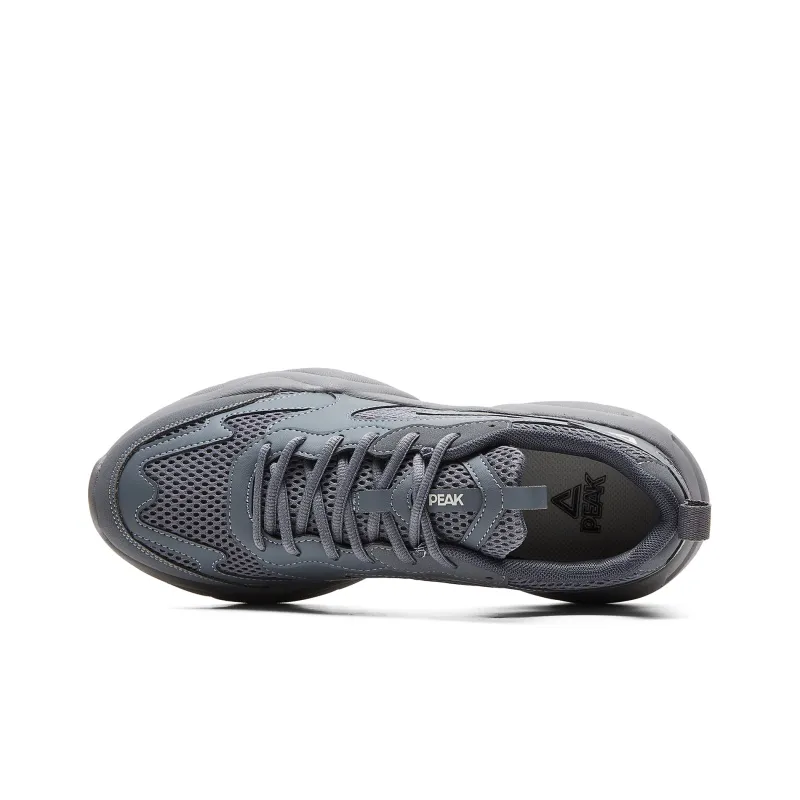 PEAK Casual Shoes Men Low Top Paloma Gray-3