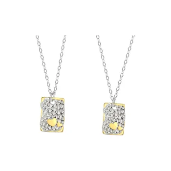 Merci&Merde 925 Sterling Silver Necklaces Unisex