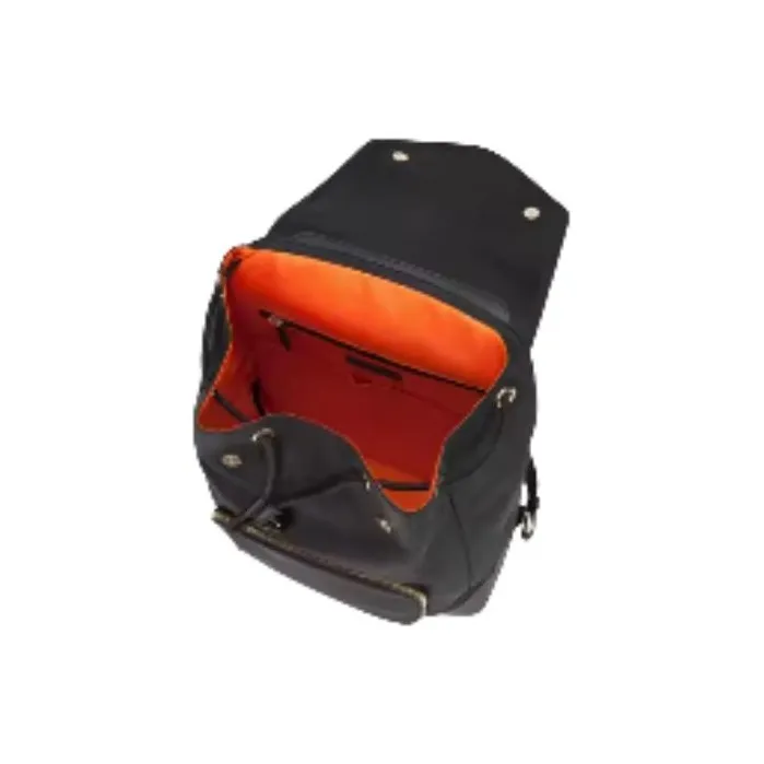 TARGUS Nylon And Leather Backpack Medium Size Unisex Black-5