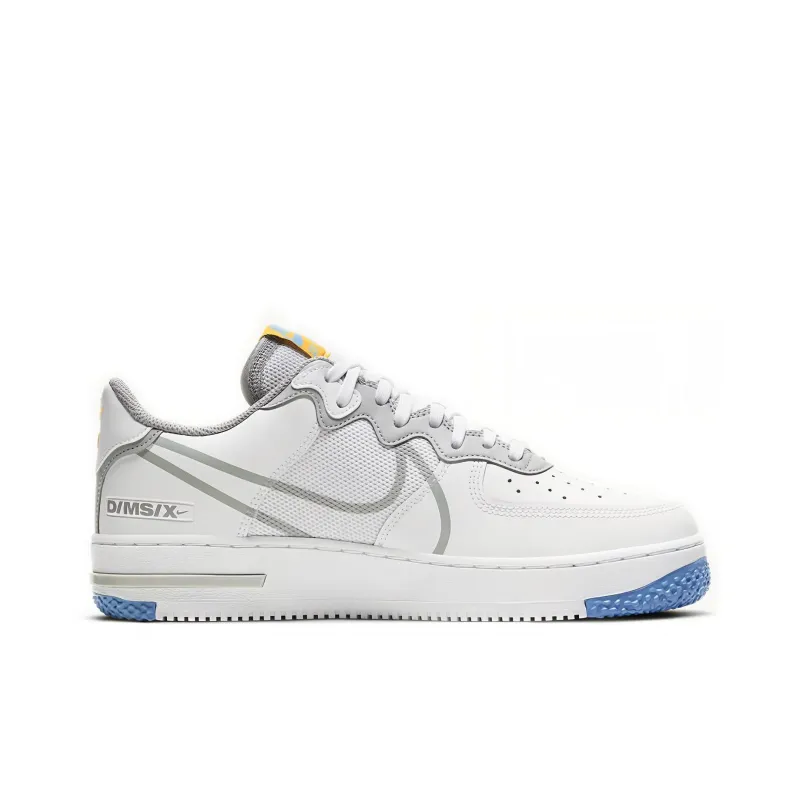 Nike Air Force 1 React Light Smoke Grey-1