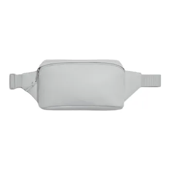 ZARA Polyurethane Shoulder Bag Crossbody Bag Fanny Pack Men's Pearl Gray