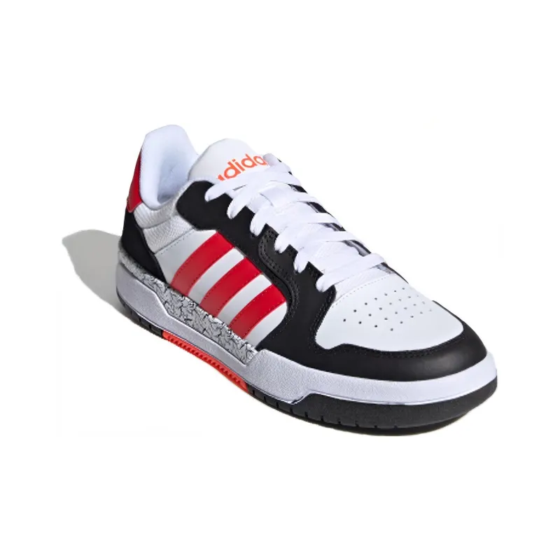 Entrap Adidas Neo 'White Vivid Red'-2