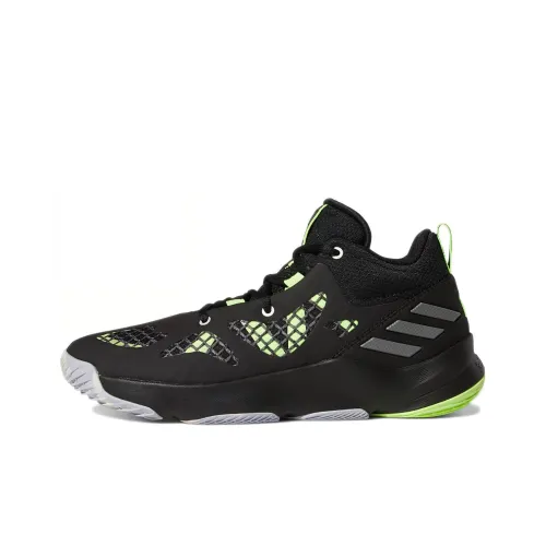 Adidas Pro Next Vintage Basketball Shoes Men Low-Top Charcoal Black