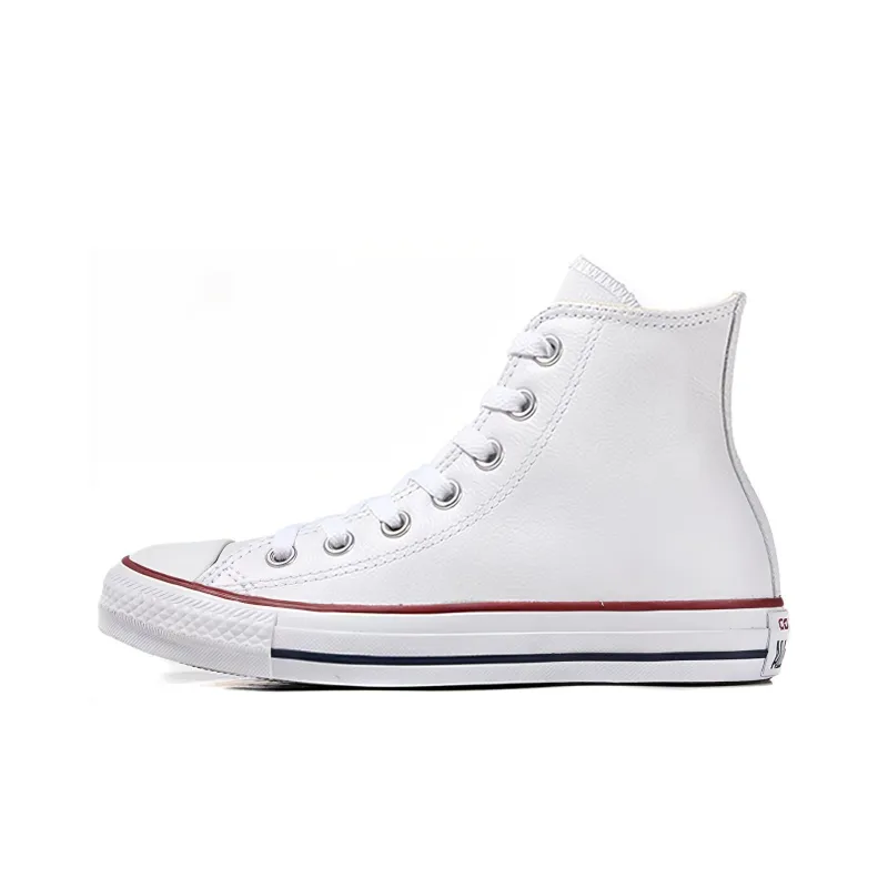 Converse Chuck Taylor All Star Leather Hi 'White'-0