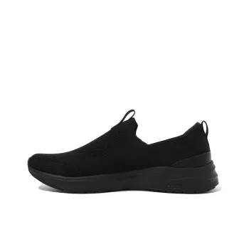 FILA Abrasion Resistant Breathable Low Top Running Shoes Unisex Black