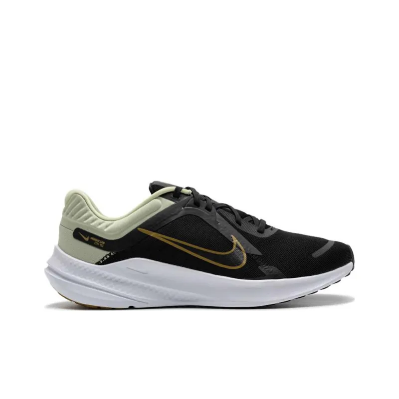 Nike Quest 5 Olive Aura Black White Bronzine-1