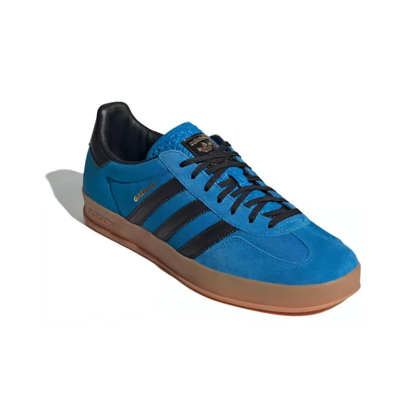 Adidas Gazelle Indoor Bright Blue Black Gum-2