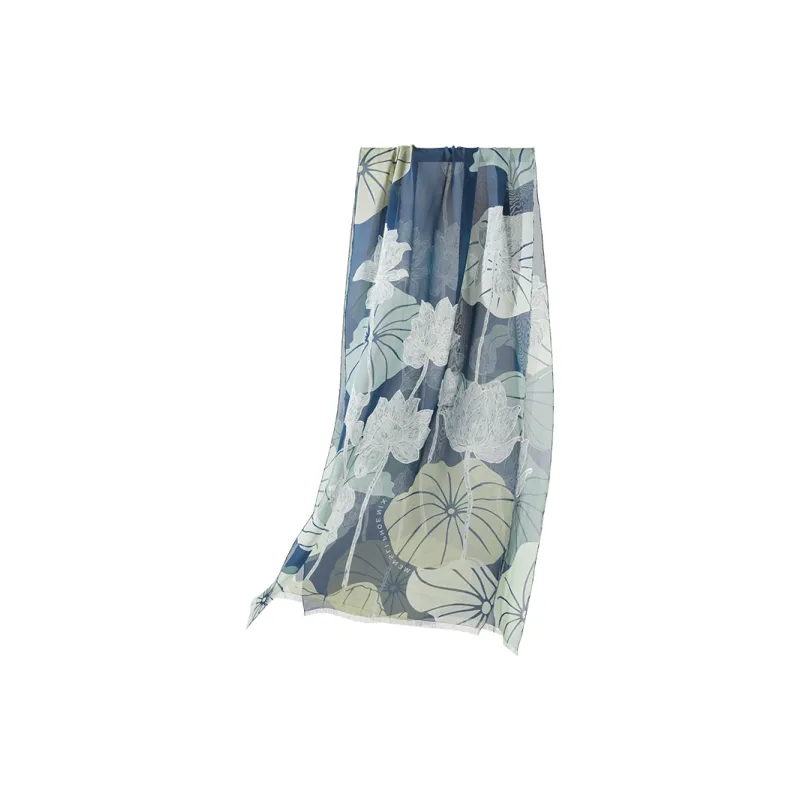 WENSLI Silk Scarves Women's-2