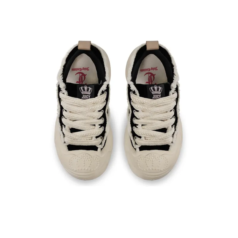 JUZI Low Top Canvas Shoes Women's Blackcurrant Chestnut-3