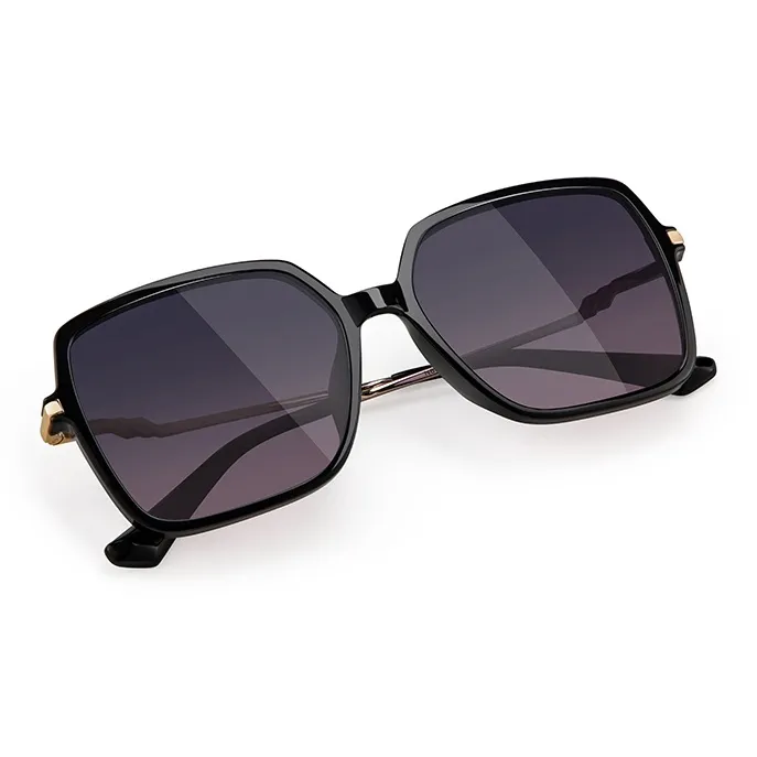 HORIEN Square Sunglasses Unisex-3