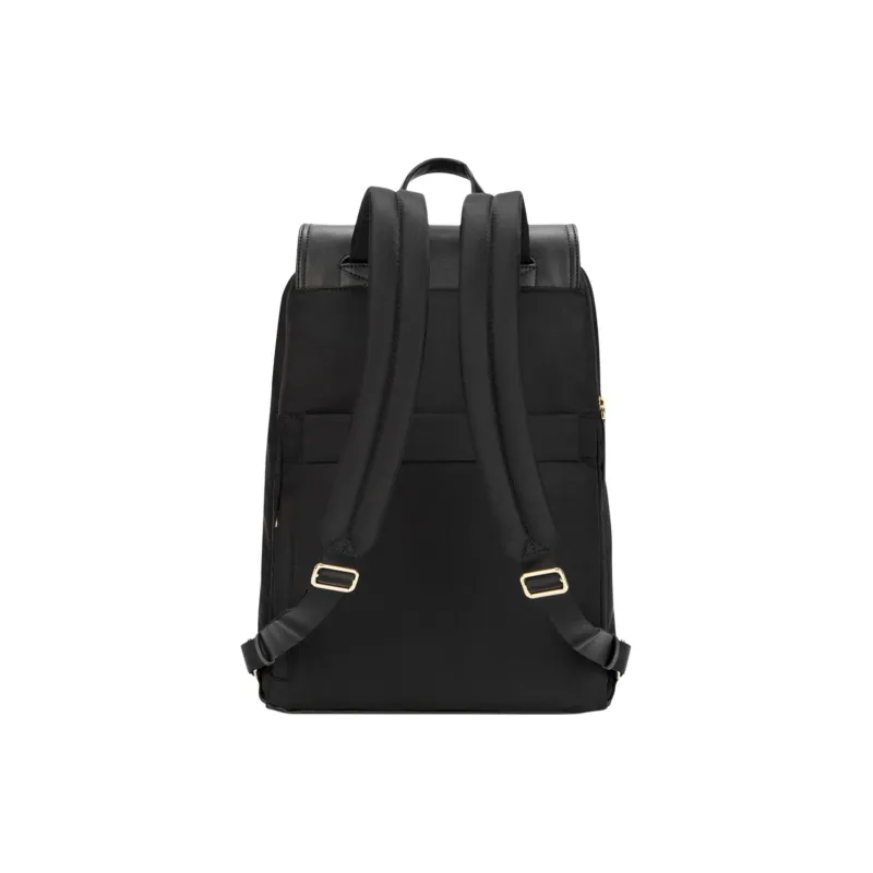 TARGUS Nylon And Leather Backpack Medium Size Unisex Black-4