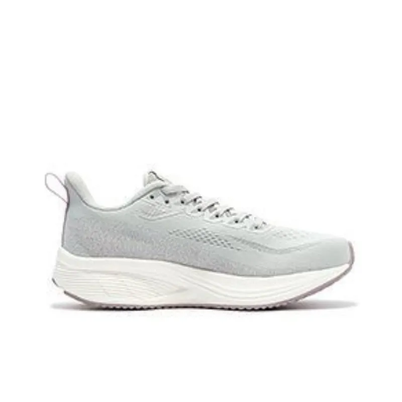 361° Cushioning Lightweight Low Top Running Shoes Women's Gray Purple-1