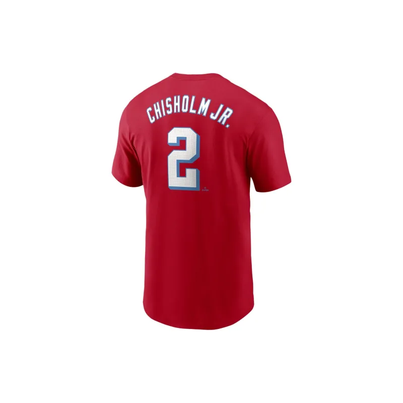 Nike T-Shirt Miami Marlins Men's Red-1