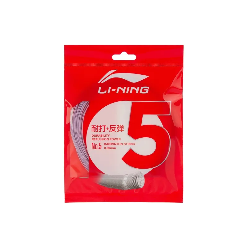 LiNing Badminton Series Stretchable And Durable Badminton Racket Strings Nylon Unisex 10m/33feet-4