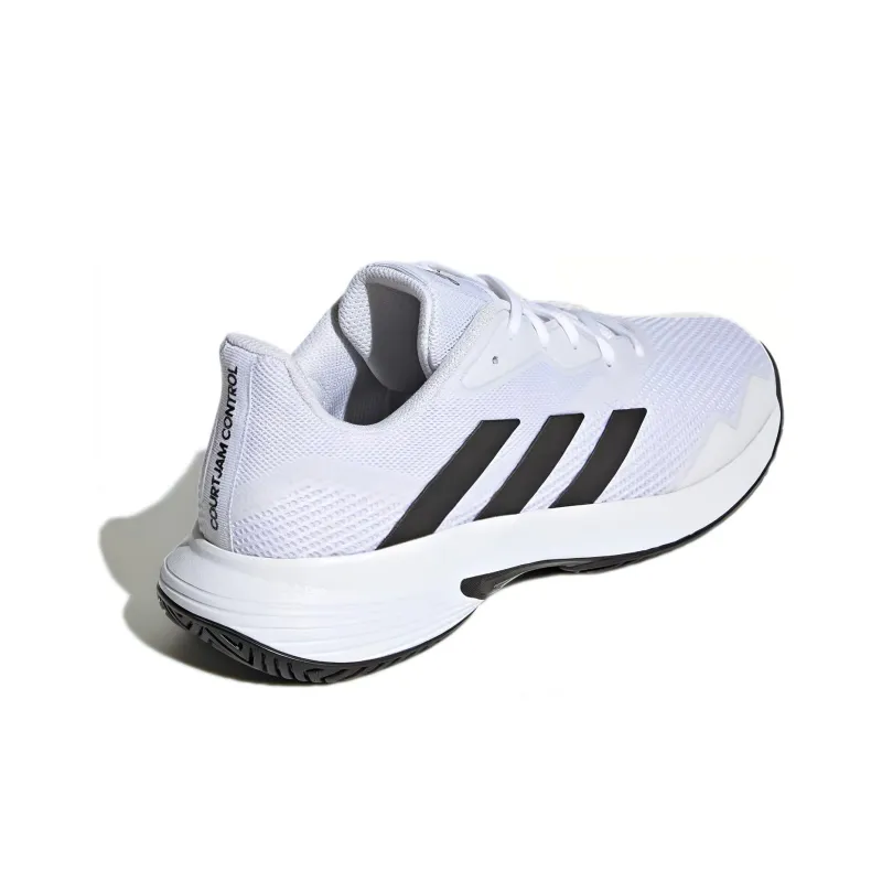 Adidas CourtJam Control 'White Black Outsole'-3