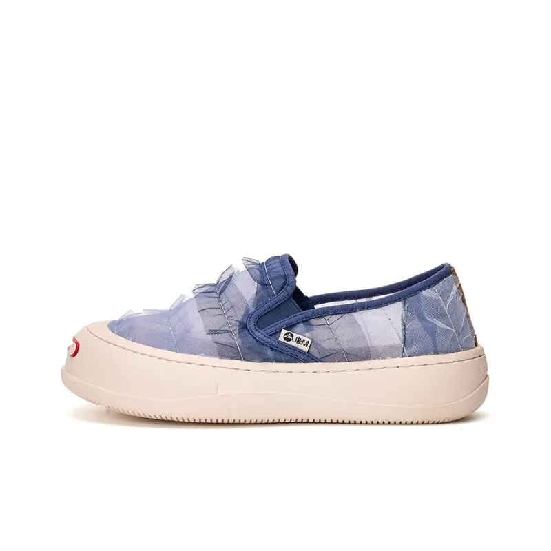 Joy&Mario Breathable Height Increasing Low-Top Skateboard Shoes Women's-9