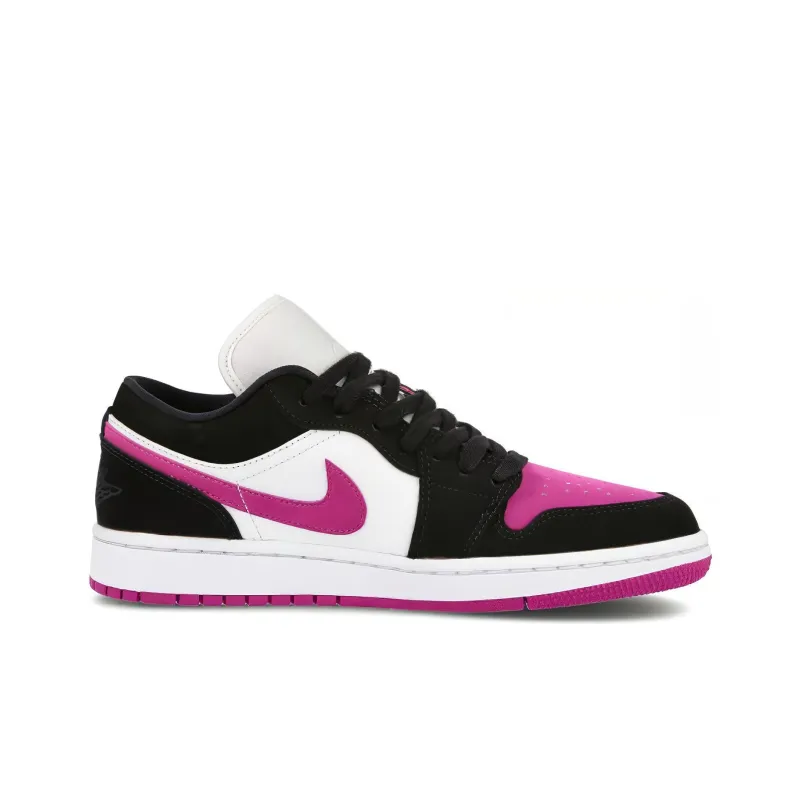 Jordan 1 Low Black Cactus Flower Women's-1