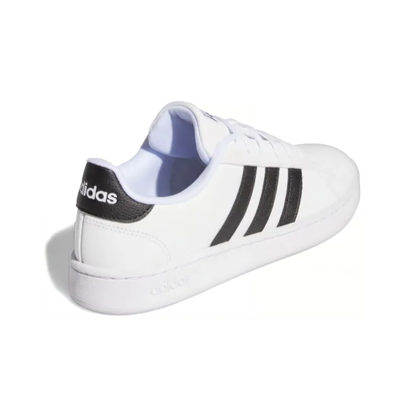 Adidas Grand Court White Black Women's-3
