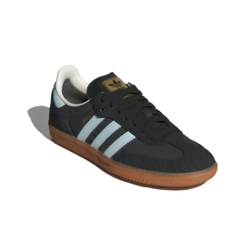 adidas originals Samba OG Carbon Almost Blue Gum Women's-3