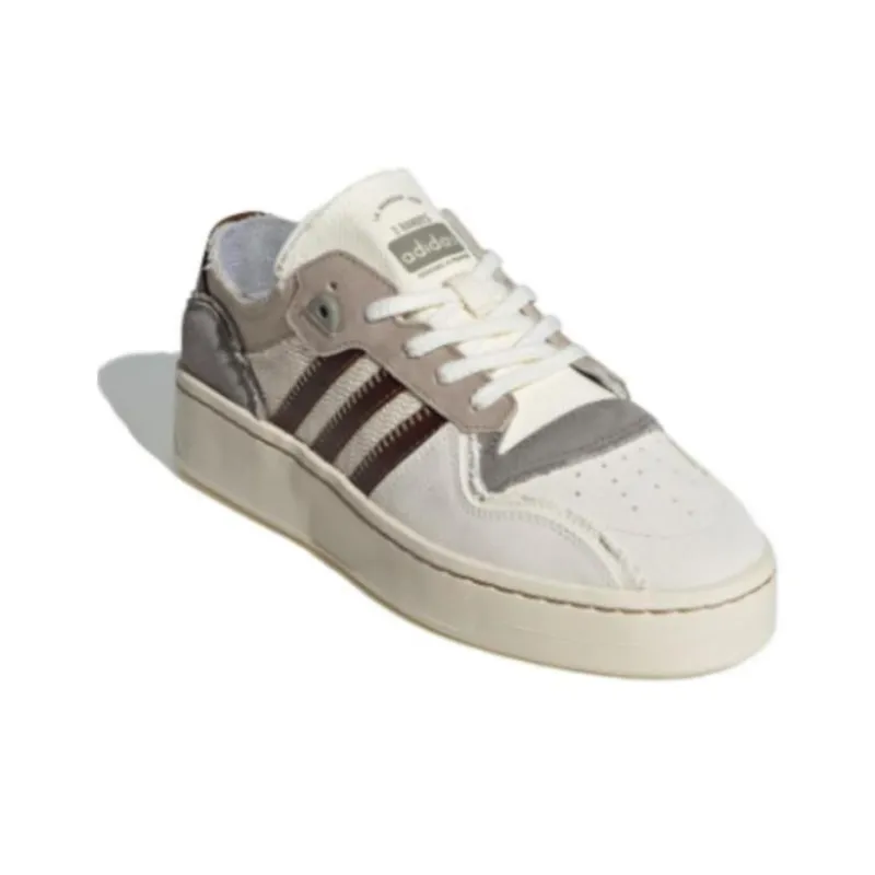 Adidas Originals Rivalry Anti Slip Wear Resistant Low Top Skateboard Shoes Unisex Beige Brown-2