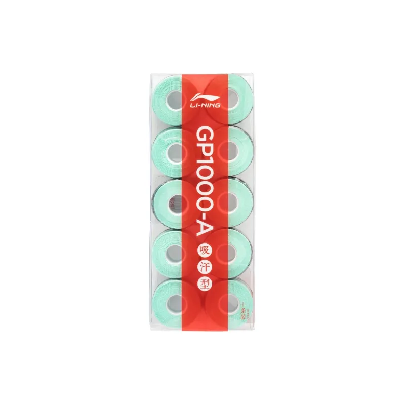LiNing Badminton Series Badminton Grip Tape Polyurethane Thin 10 Pack-6