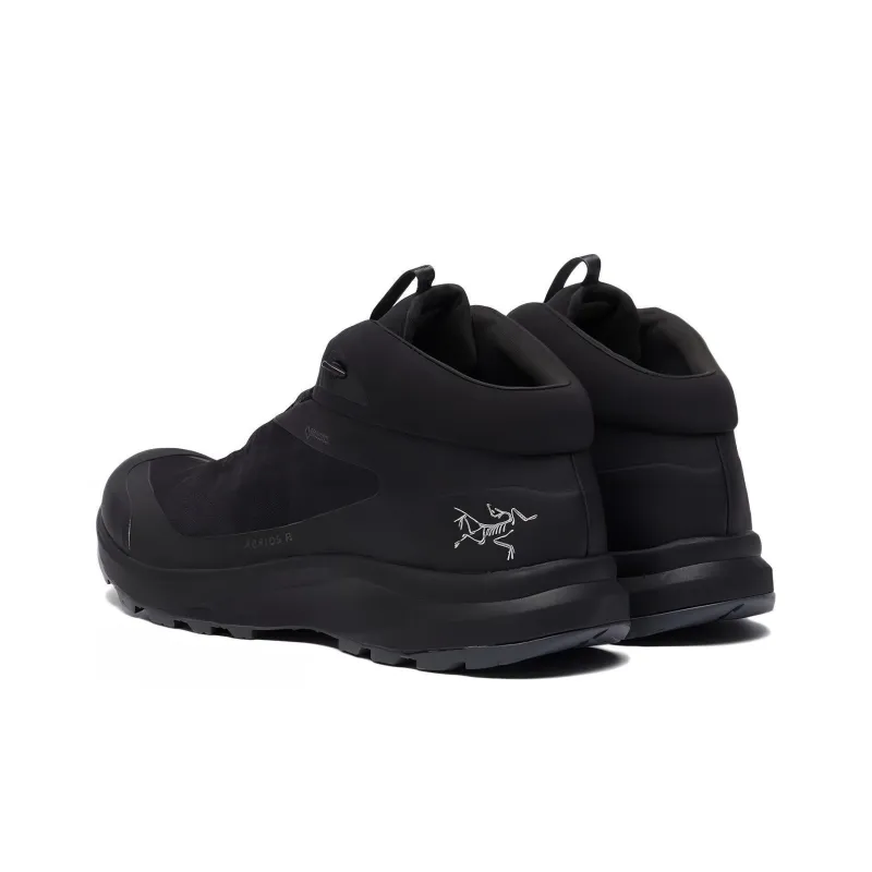 Arcteryx Aerios Fl Cushioning Anti-Slip And Wear-Resistant Mid-Top Running Shoes Men's Black-2