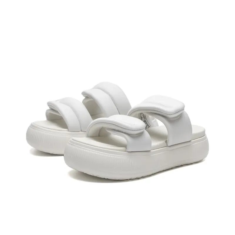 PUMA Mayu Puffy Slides 'Warm White' Women's-2