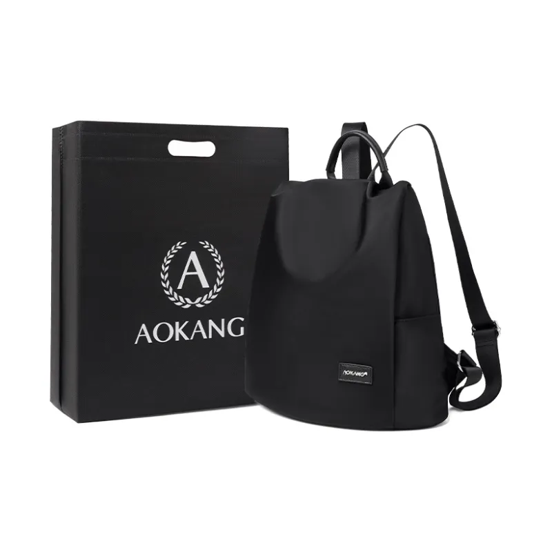 AOKANG Fabric Backpack Commute Bag Canvas Bag Regular Women's Multicolor-12