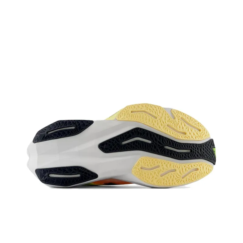 New Balance FuelCell Rebel V4 Bleached Lime Glo Hot Mango-4