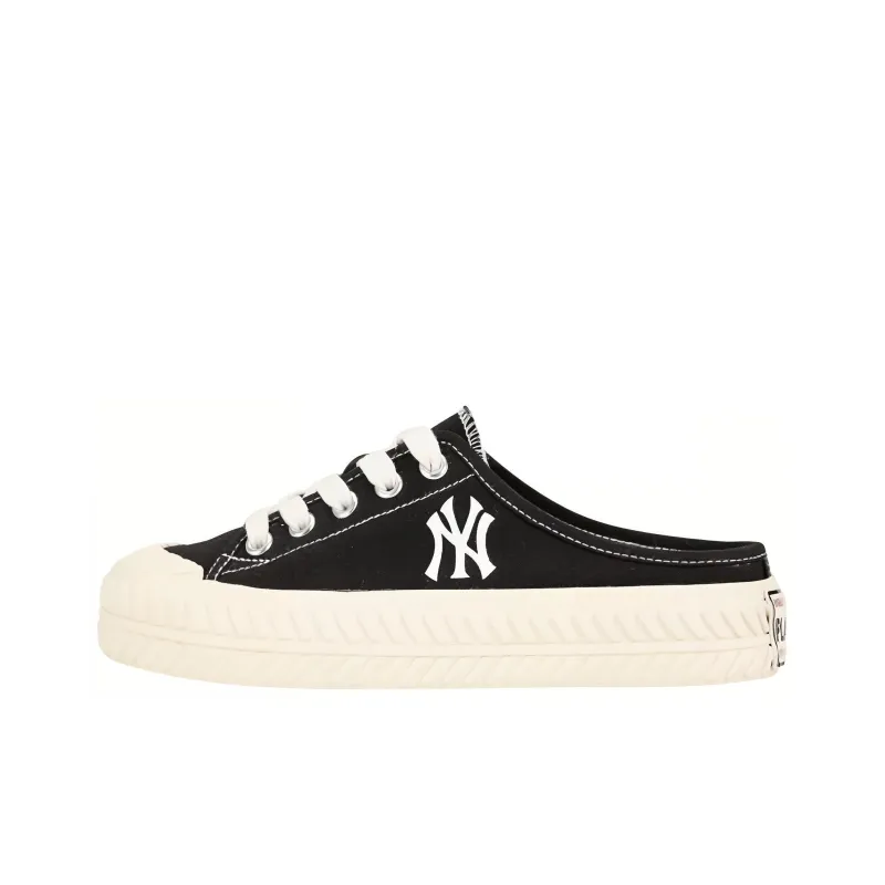MLB Playball Low Top Canvas Shoes Unisex Black-0
