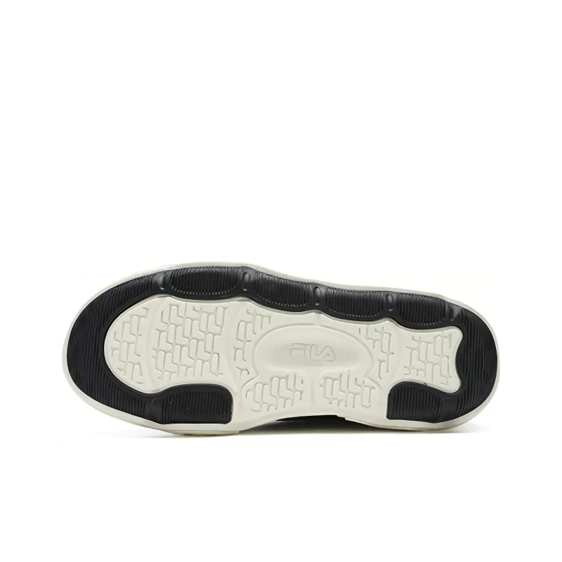 FILA ROCK Low Top Canvas Shoes Men's Black-4