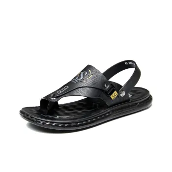 MODENGPAN Beach Sandals Men Black, Gray, Brown