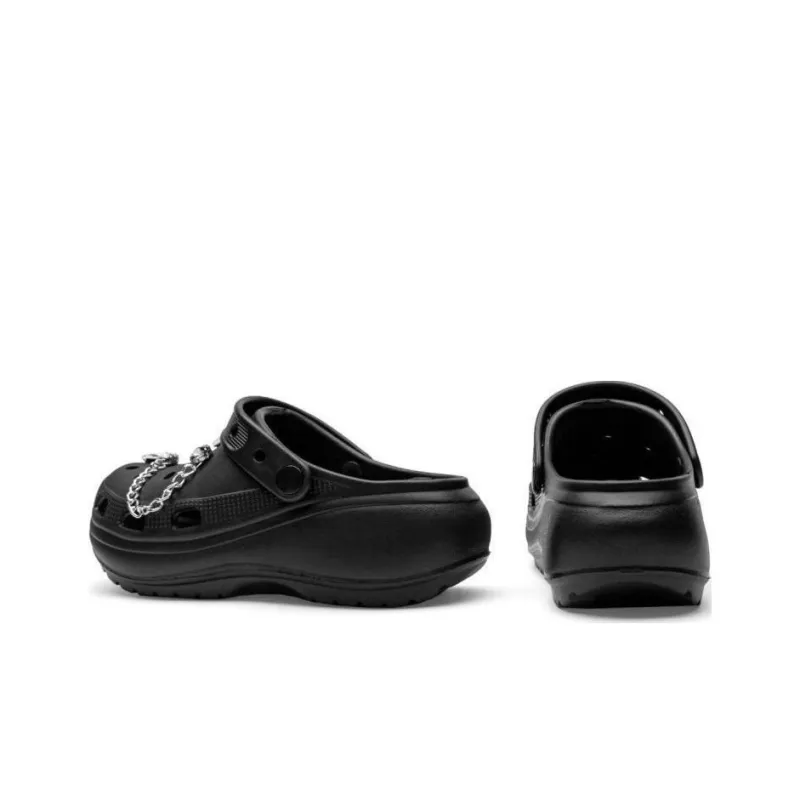 TOOMANYSHOES Light Balloon Clogs 5.5cm Women's-3