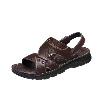Sonno Beach Sandals Men's Dark Brown