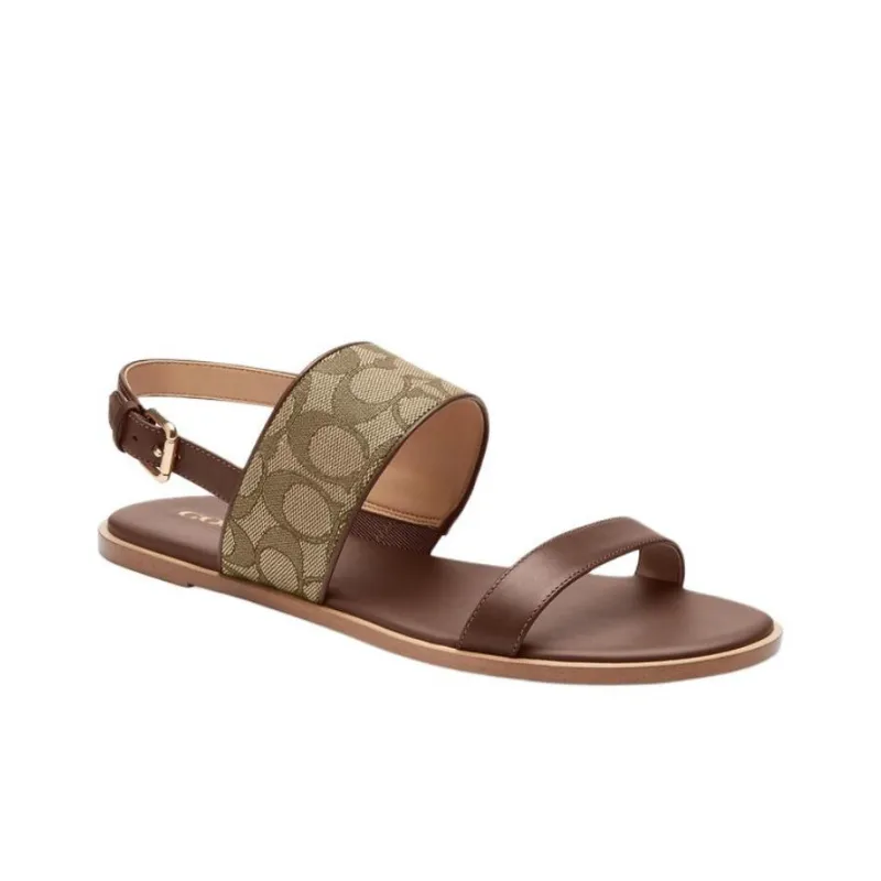 COACH Harley Fashion Sandal Women's Brown-2
