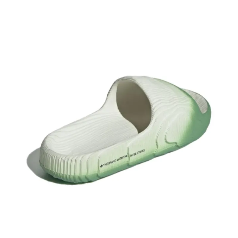 Adilette 22 Adidas Originals Slide 'Ivory Preloved Green'-3