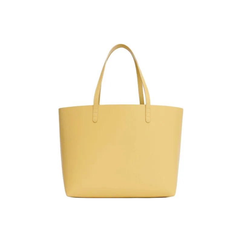 MANSUR GAVRIEL Polyurethane Tote Bag Shopping Bag Handbag Large Size Women's Yellow-0