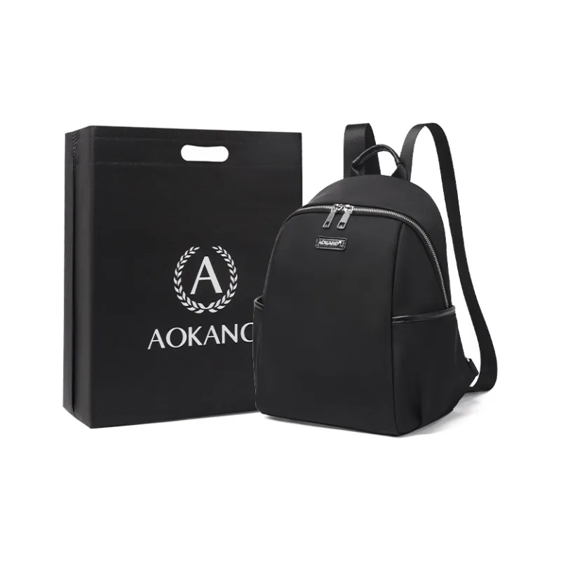 AOKANG Fabric Backpack Commute Bag Canvas Bag Regular Women's Multicolor-28