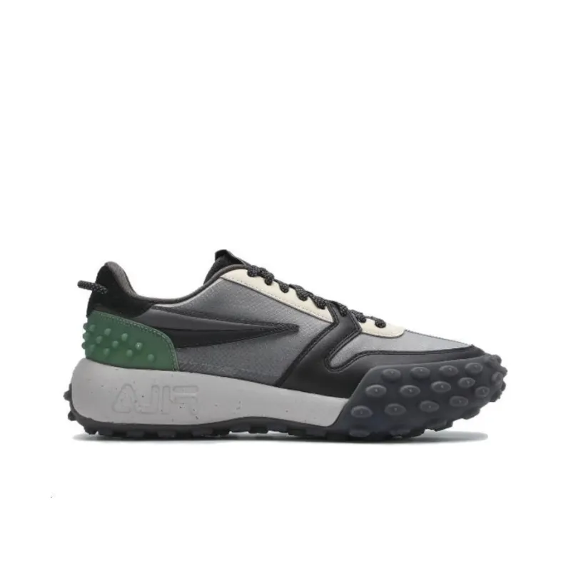 FILA Gara Low Top Casual Shoes Men's Gray Black-1