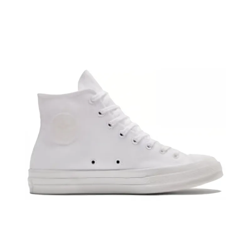 Converse Chuck Taylor All Star Durable Breathable Lightweight High Top Canvas Shoes Unisex White-1