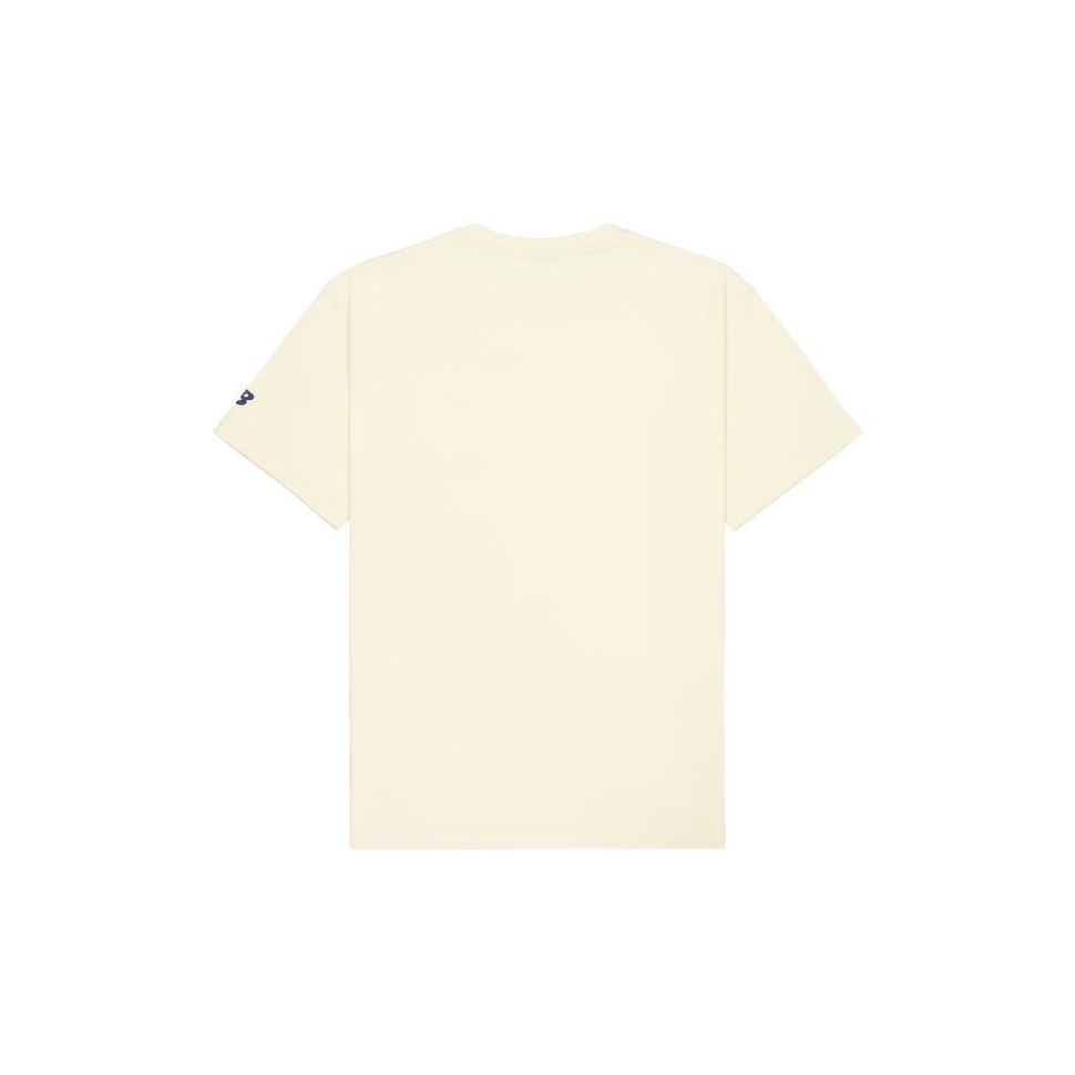 【NILLRING】Unbalanced Short-sleeved T-shirt BEIGE T11.00 Unbalanced Short-sleeved T-shirt - NILLRING | 60