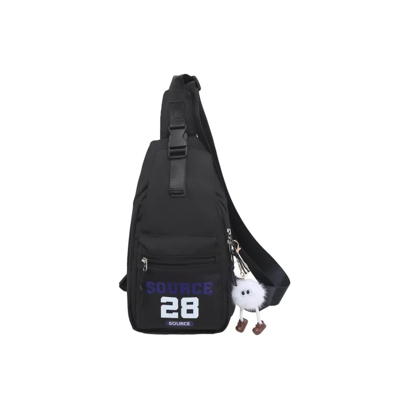 Barang Bear Nylon Sling Bag Regular Unisex Multicolor-2