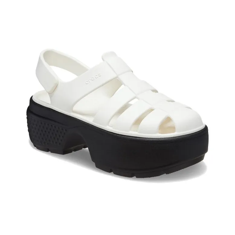 Crocs River Trekking Shoes Women's Chalk-3
