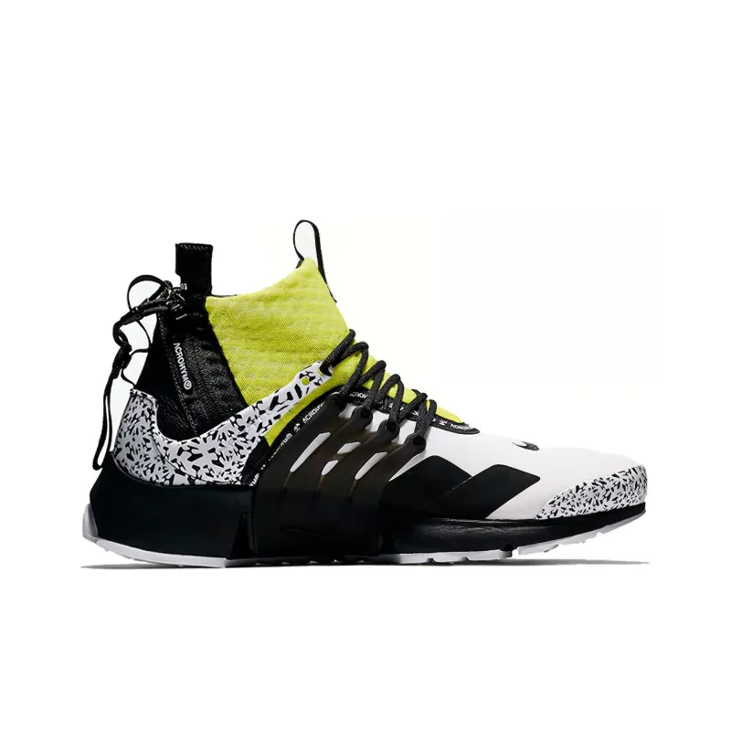 Nike Air Presto Mid Acronym Dynamic Yellow-1