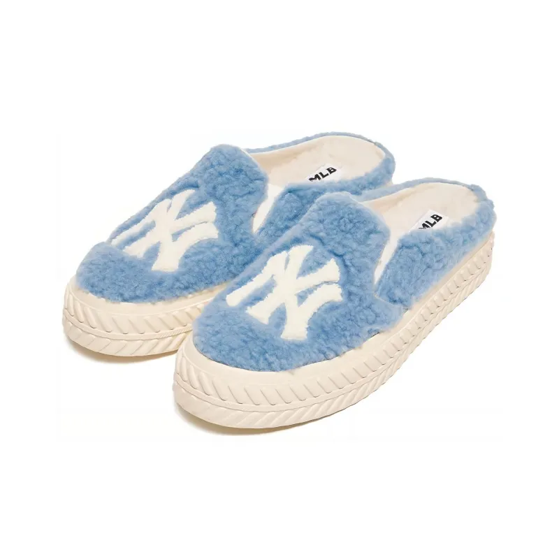 MLB Playball Mule Low Top Skateboard Shoes Unisex Blue-1