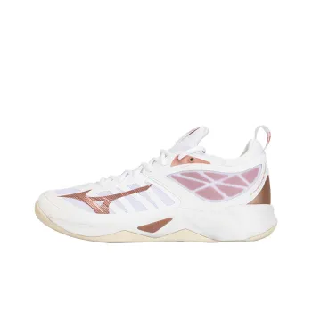 Mizuno Wave Dimension 'White Rose Gold' Women's