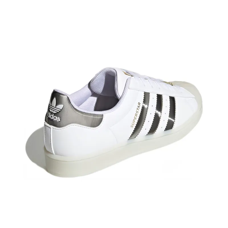 Superstar Adidas Originals 'White Gold Metallic'-3